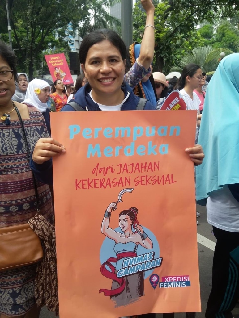 Photo Essay March Against Sexual Violence Indonesia At Melbourne