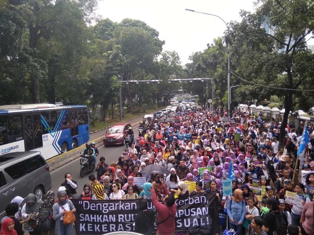 Photo Essay March Against Sexual Violence Indonesia At Melbourne